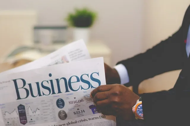 Person working alone developing a clear business strategy and long-term vision