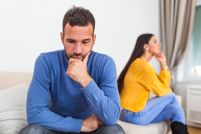 Person experiencing dating burnout and emotional exhaustion from modern dating