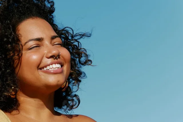 Person experiencing emotional growth and developing emotional awareness