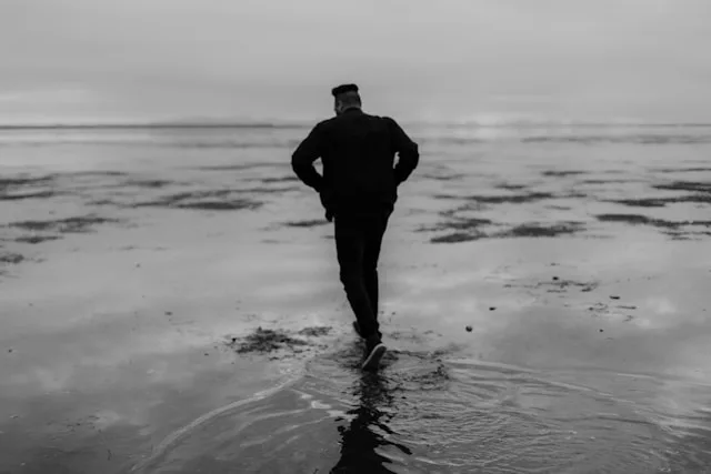 Person feeling alone and emotionally isolated