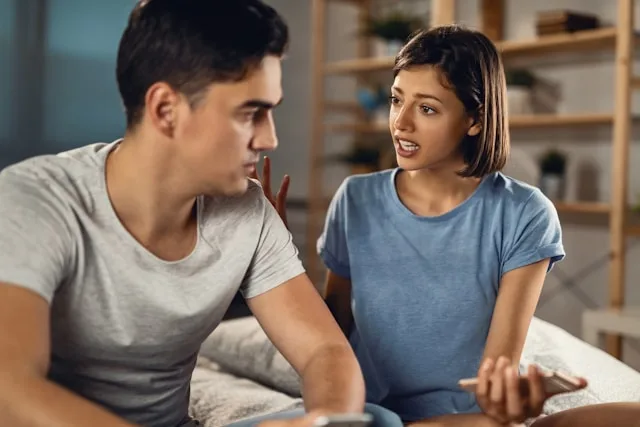 couple Person feeling unconnected and emotionally distant in a relationship