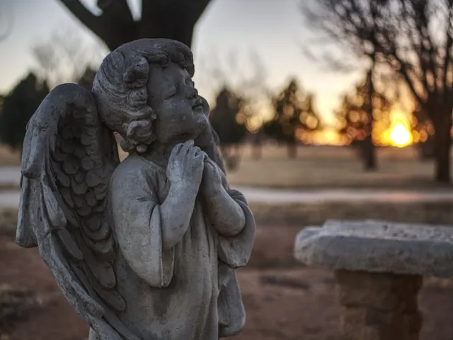 going through the grieving process and slowly processing loss