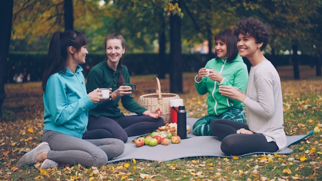 People experiencing healthy friendships built on trust, respect, and emotional support