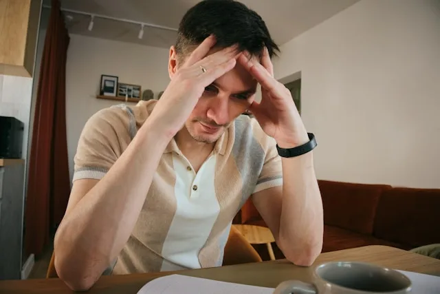 Person dealing with mood struggles and emotional instability