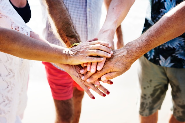 people building trust in friendship through honest and supportive connection