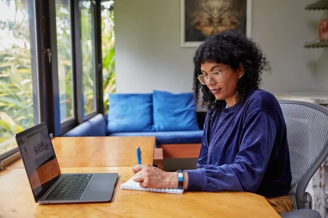 Person seeking work life balance between professional responsibilities and personal life