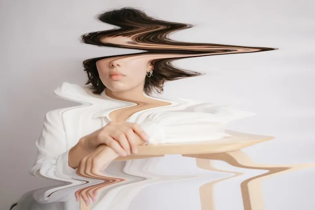 Person experiencing an identity crisis and questioning their sense of self
