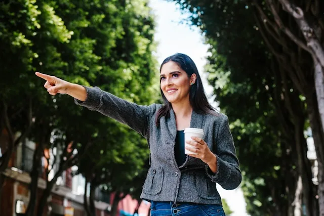 Person seeking life direction and clarity about the future