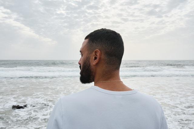 Person navigating major life changes and adapting to a new phase